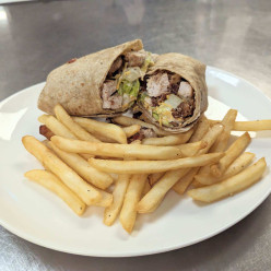 Chicken Wrap at Prairie Star Restaurant at Meadowlark Hills in Manhattan, KS