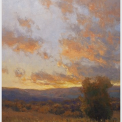 Quiet in the Valley by Kim Casebeer / 24 x 20, oil on panel, framed / Retail value: $3,000