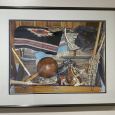 "On the Sidelines," donated by residents Nelson & Marilyn Galle, is by Cheri Graham, Manhattan. 