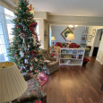 7.5-foot pre-lit tree at Meadowlark Market's November sale