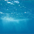 Ripple in the ocean