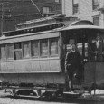 An O&OV trolley in Cooperstown around 1910. 